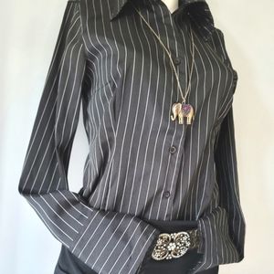 Vintage Gold Color Majestic Elephant Pendant Chain Necklace 30"